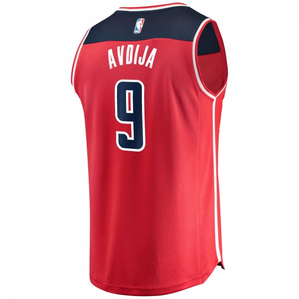 Men's Washington Wizards Deni Avdija Fanatics Red Fast Break Replica Jersey - Icon Edition