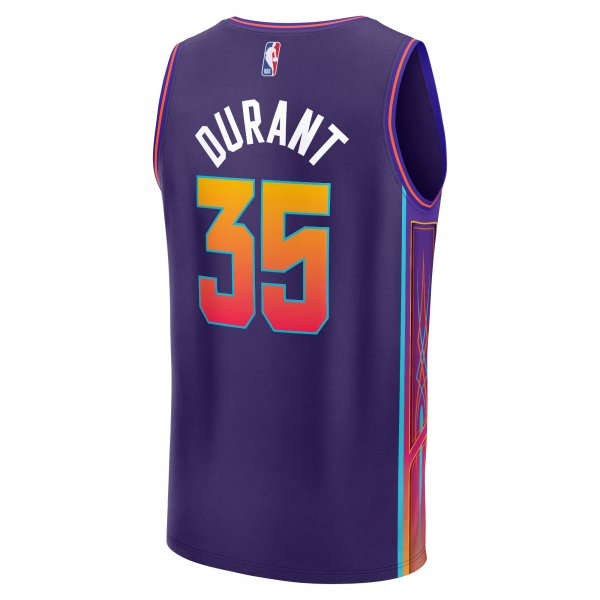 Youth Phoenix Suns Kevin Durant Fanatics Purple Fast Break Jersey - City Edition