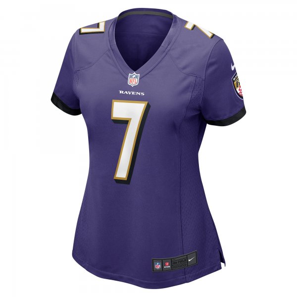 Women's Baltimore Ravens Rashod Bateman Nike Purple Game Jersey