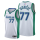 Men's Dallas Mavericks #77 Luka Doncic 2021-22 City Edition White Jersey