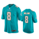 Miami Dolphins Jevon Holland #8 Aqua Limited Jersey