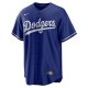 Men's Los Angeles Dodgers  Nike Royal Big & Tall Alternate Replica Team Jersey