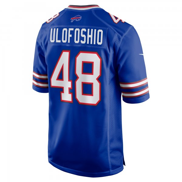 Men's Buffalo Bills Edefuan Ulofoshio Nike  Royal Game Jersey