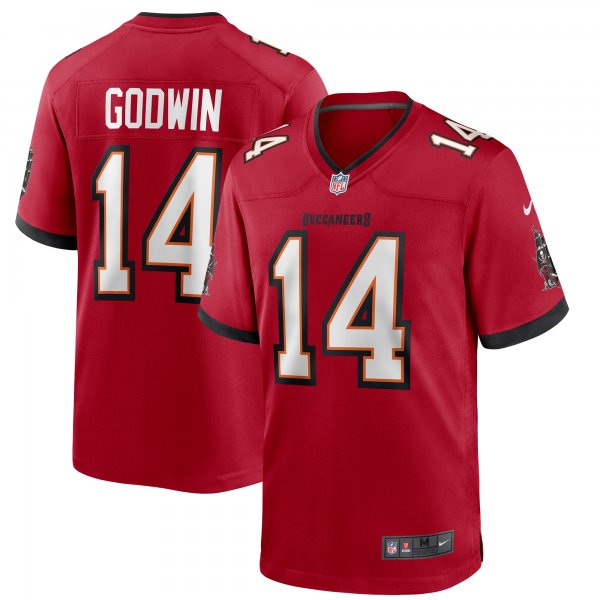 Men's Tampa Bay Buccaneers Chris Godwin Nike Red Game Player Jersey