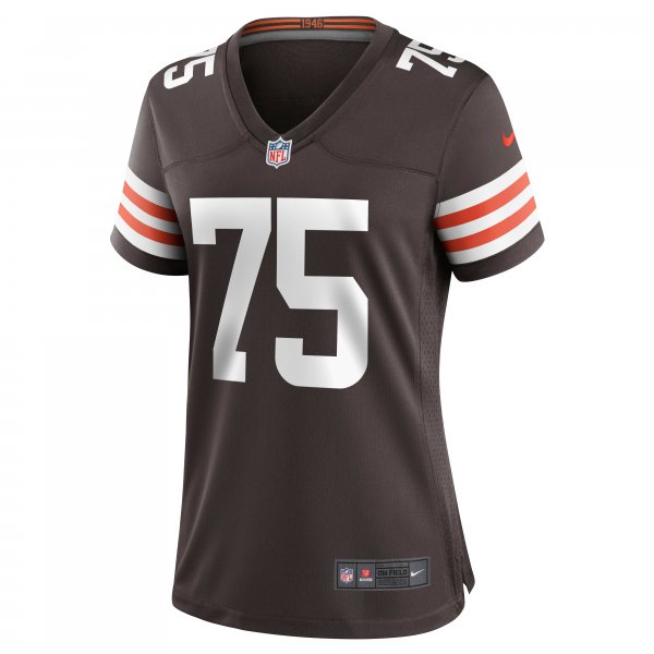 Women's Cleveland Browns Joel Bitonio Nike Brown Game Jersey