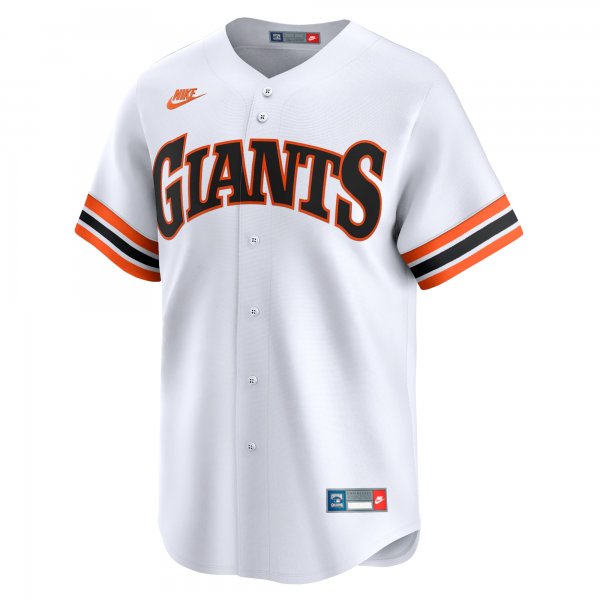 Men's San Francisco Giants Nike White Cooperstown Collection Limited Jersey