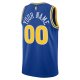 Unisex Golden State Warriors Nike Blue 2022/23 Custom Swingman Jersey - Classic Edition