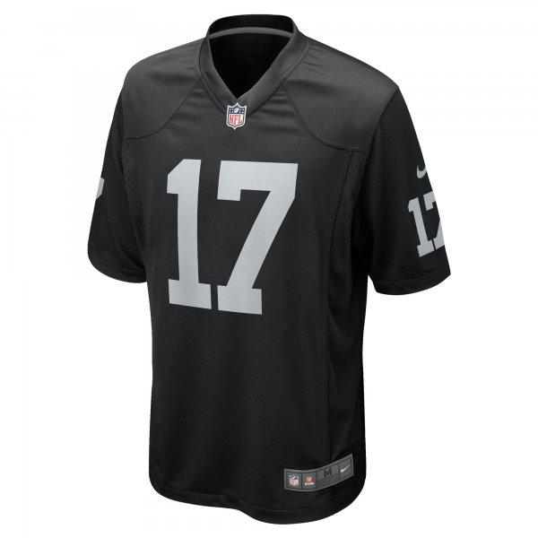 Men's Las Vegas Raiders Davante Adams Nike Black Game Jersey