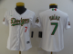 Women's Nike Los Angeles Dodgers #7 Julio Urias World Series Patch Mexico White MLB Jersey