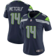 Women's Nike Seattle Seahawks #14 DK Metcalf Navy Team Color Vapor Untouchable Limited NFL Jersey