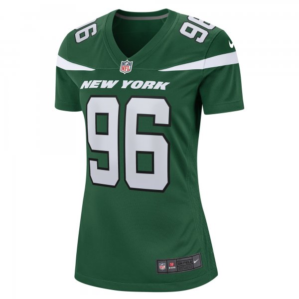 Women's New York Jets Al Woods Nike Gotham Green  Game Jersey