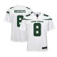 Youth New York Jets Aaron Rodgers Nike White Game Jersey