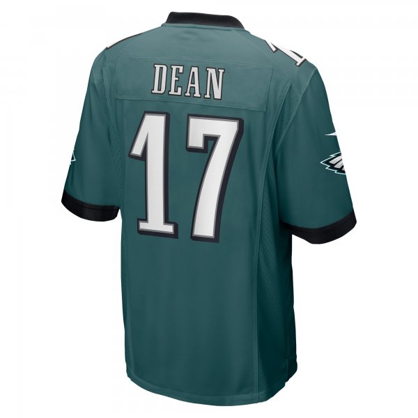 Men's Philadelphia Eagles Nakobe Dean Nike Green Player Game Jersey