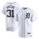 Men's Detroit Tigers #31 Riley Greene Nike White Home Limited Player Jersey