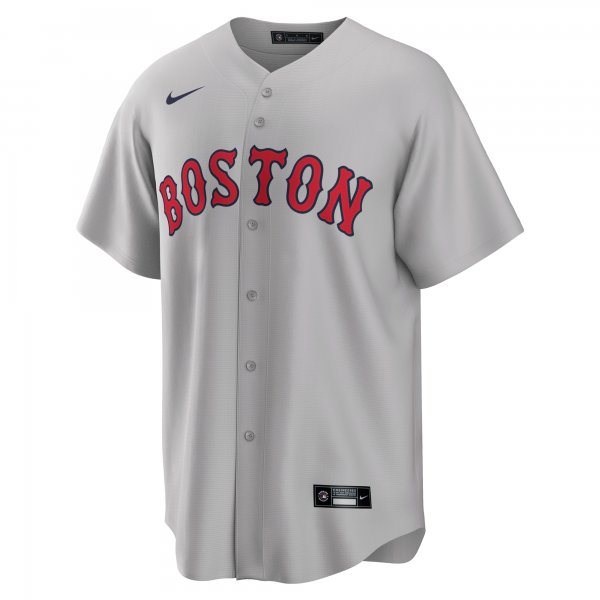 Men's Boston Red Sox Nike Gray Road Replica Team Jersey