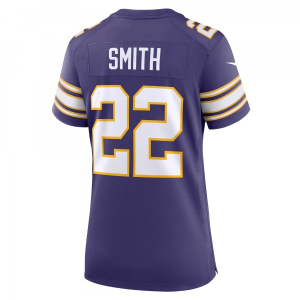 Women's Minnesota Vikings Harrison Smith Nike Purple Classic Player Game Jersey