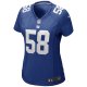 Women's New York Giants Carl Banks Nike Royal Game Retired Player Jersey