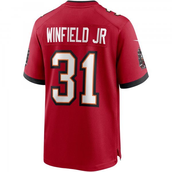 Men's Tampa Bay Buccaneers Antoine Winfield Jr. Nike Red Game Jersey