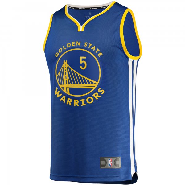 Men's Golden State Warriors Kevon Looney Fanatics Royal Fast Break Replica Player Team Jersey - Icon Edition