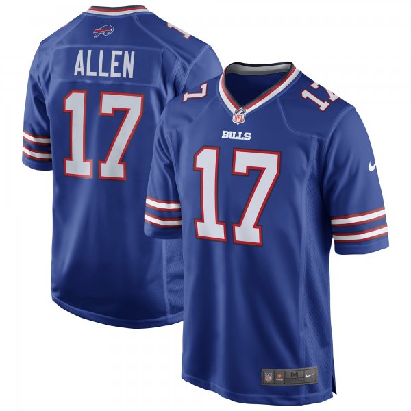 Men's Buffalo Bills Josh Allen Nike Royal Team Game Player Jersey