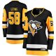 Women's Pittsburgh Penguins Kris Letang Fanatics Black Home Breakaway Player Jersey