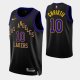 2023-24 City Edition Los Angeles Lakers #10 Max Christie Black Swingman Jersey