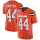 Cleveland Browns #44 Sione Takitaki Orange Alternate Men's Stitched Nike NFL Vapor Untouchable Limited Jersey