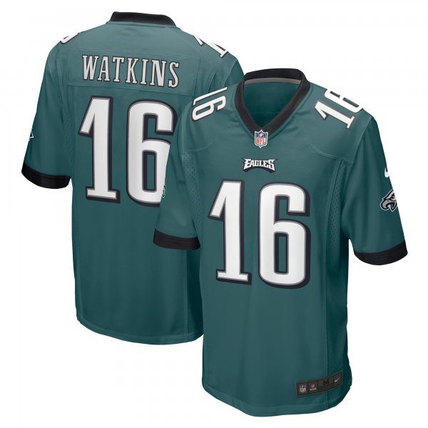 Men's Philadelphia Eagles Quez Watkins Nike Midnight Green Player Jersey