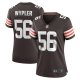 Women's Cleveland Browns Luke Wypler Nike  Brown Team Game Jersey