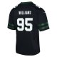 Youth New York Jets Quinnen Williams Nike Legacy Black Alternate Game Jersey