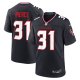 Men's Houston Texans Dameon Pierce Nike Navy Game Jersey