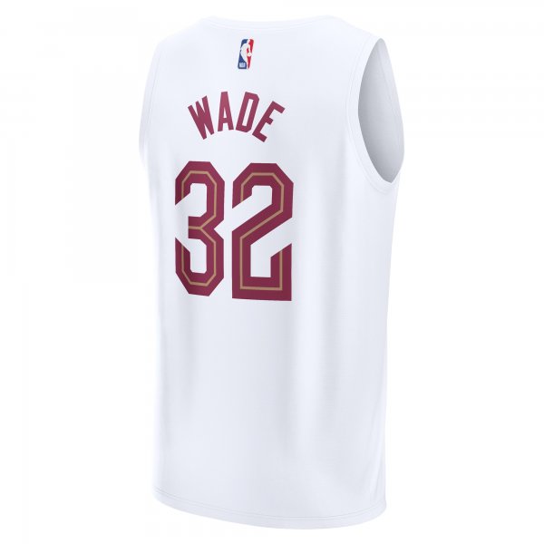 Youth Cleveland Cavaliers Dean Wade Fanatics White Fast Break Replica Player Jersey - Association Edition