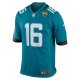 Men's Jacksonville Jaguars Trevor Lawrence Nike Teal Home Game Jersey