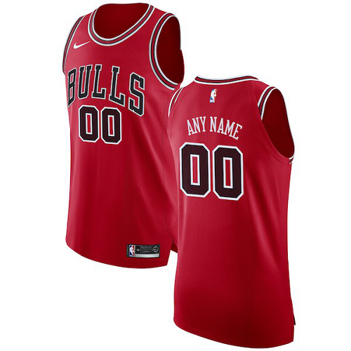 Men's Nike Chicago Bulls Red Icon Edition Custom Jersey