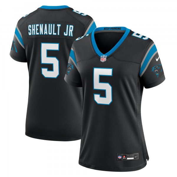 Women's Carolina Panthers Laviska Shenault Jr. Nike Black Team Game Jersey