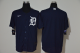 Men's Detroit Tigers Blank Navy Blue Stitched MLB Cool Base Nike Jersey