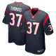 Men's Nike Houston Texans #37 Tavierre Thomas Navy Game Player Jersey