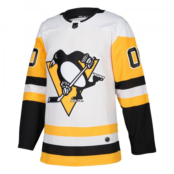 Men's Pittsburgh Penguins adidas White Custom Jersey