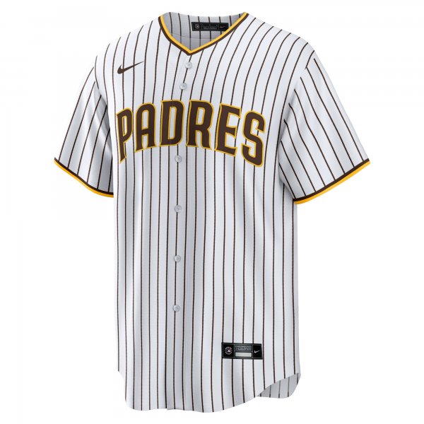 Men's San Diego Padres Nike White Home Blank Replica Jersey