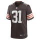 Men's Cleveland Browns Thomas Graham Jr. Nike  Brown Team Game Jersey