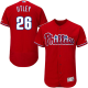 Philadelphia Phillies #26 Chase Utley Red Flexbase Collection Stitched MLB Jersey