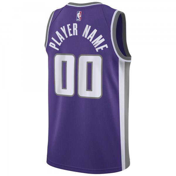 Men's Sacramento Kings Nike Purple Swingman Custom Jersey - Icon Edition