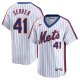 Men's New York Mets Tom Seaver Nike White Throwback Cooperstown Limited Jersey