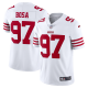 Men's San Francisco 49ers Nick Bosa Nike White Vapor Limited Jersey-(2022 New Style)