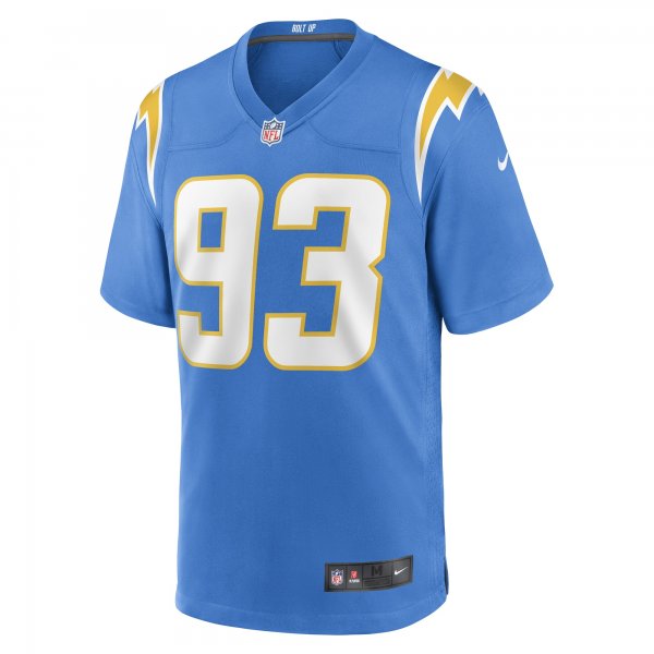 Men's Los Angeles Chargers Otito Ogbonnia Nike Powder Blue Game Player Jersey