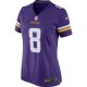 Women's Minnesota Vikings Kirk Cousins Nike Purple Player Jersey