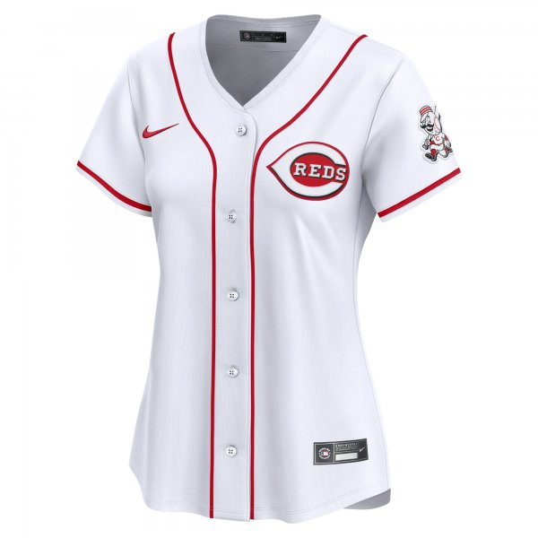 Women's Cincinnati Reds Nike White Home Limited Jersey