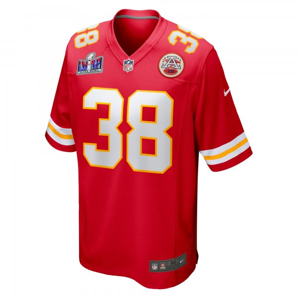 Men's Kansas City Chiefs L'Jarius Sneed Nike Red Super Bowl LVIII Game Jersey