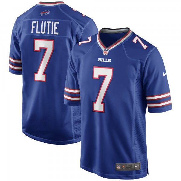 Men's Buffalo Bills Doug Flutie Nike Royal Game Retired Player Jersey