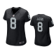 Women's Nike NFL Las Vegas Raiders Josh Jacobs #8 Black Limited Jersey